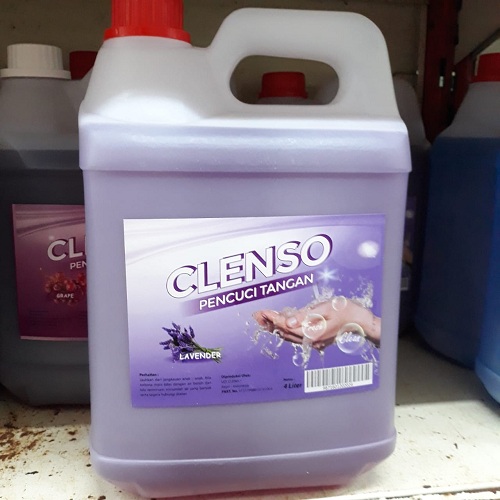 Clenso Sabun Cuci Tangan Ekstrak Lavender 4L